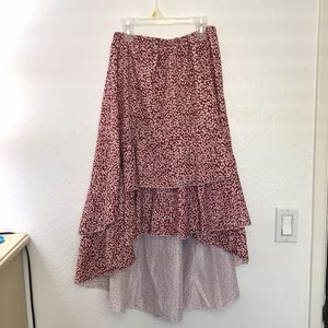 Polka dot skirt